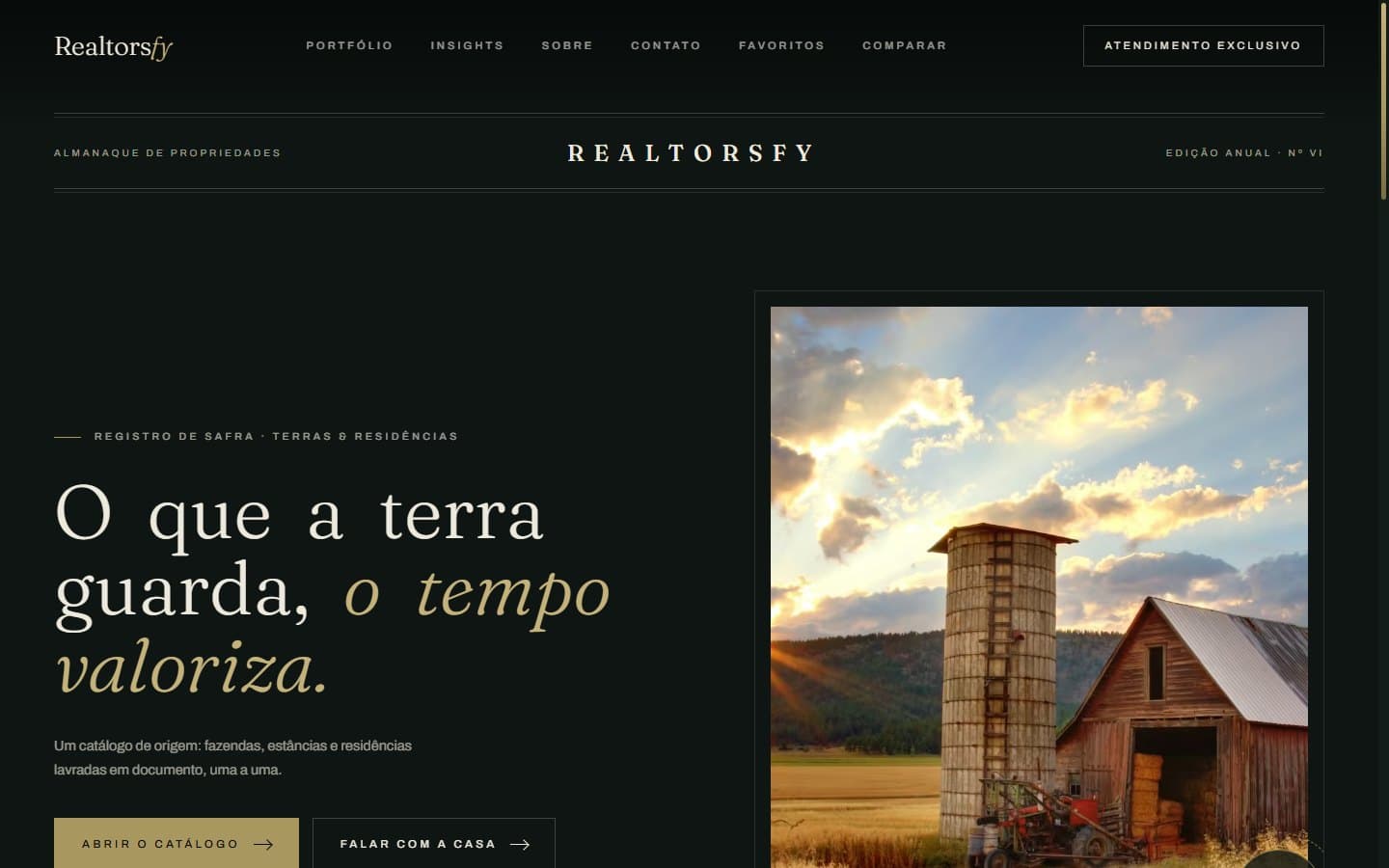Safra template — Reserva theme